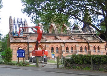 All saints after fire